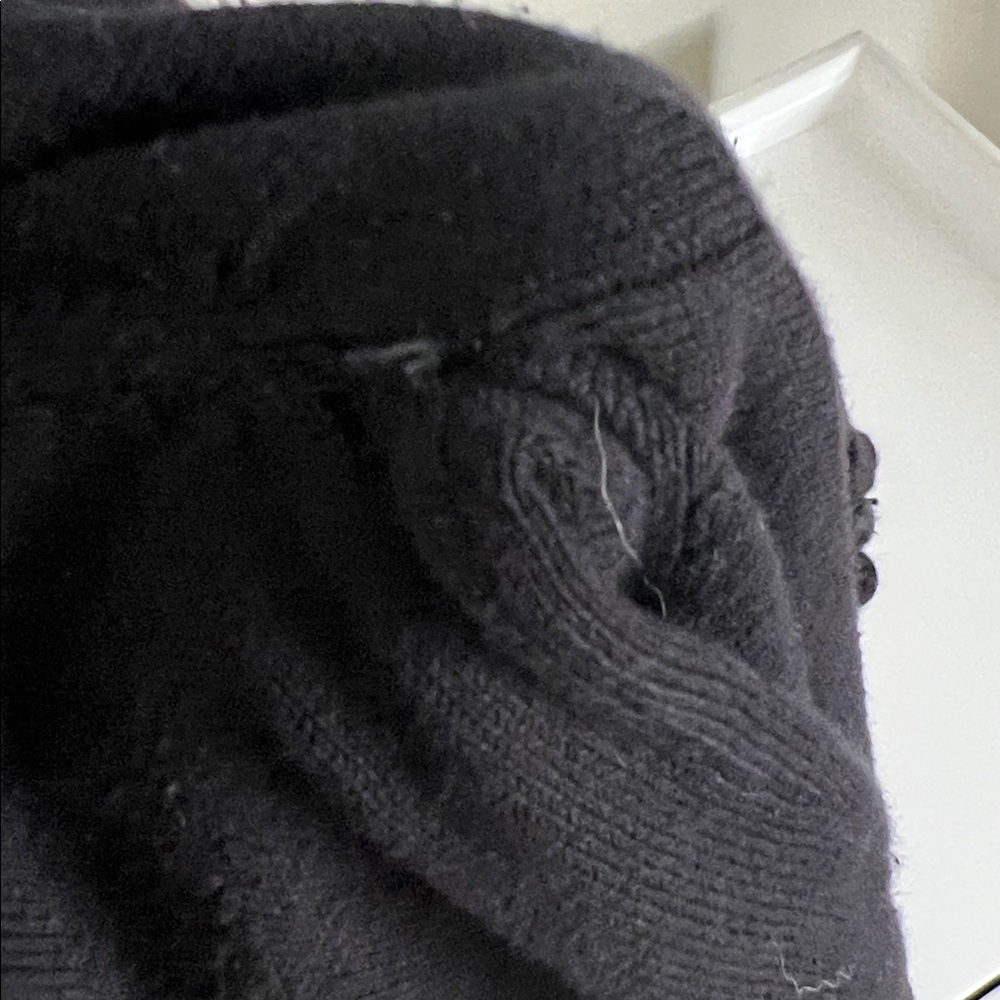 Burberry Girls’ Black Button-Up Cardigan (2T) - Picture 8 of 8